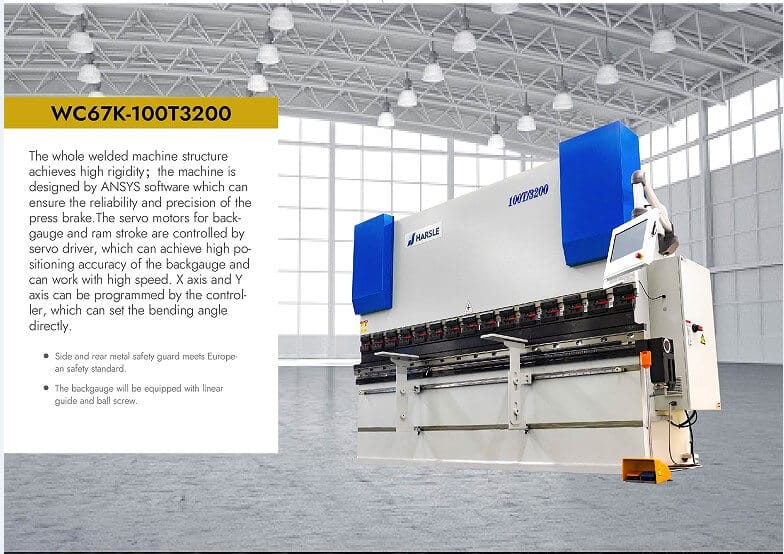 100T Hydraulic Bending Machine